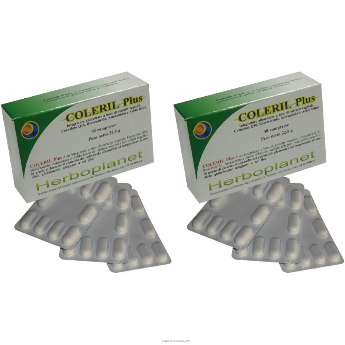 Trova prezzi di herboplanet coleril plus set da 2 2x22,5 g compresse e compra online