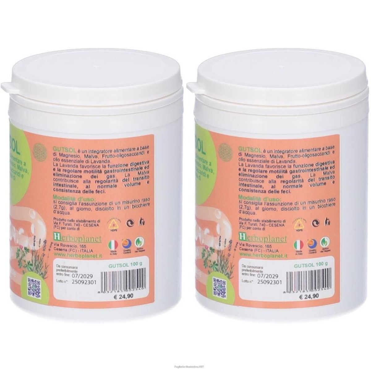 Trova prezzi di herboplanet gutsol polvere 2x100 g per soluzione orale e compra online