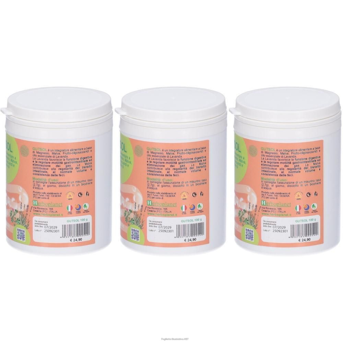 Trova prezzi di herboplanet gutsol polvere 3x100 g per soluzione orale e compra online