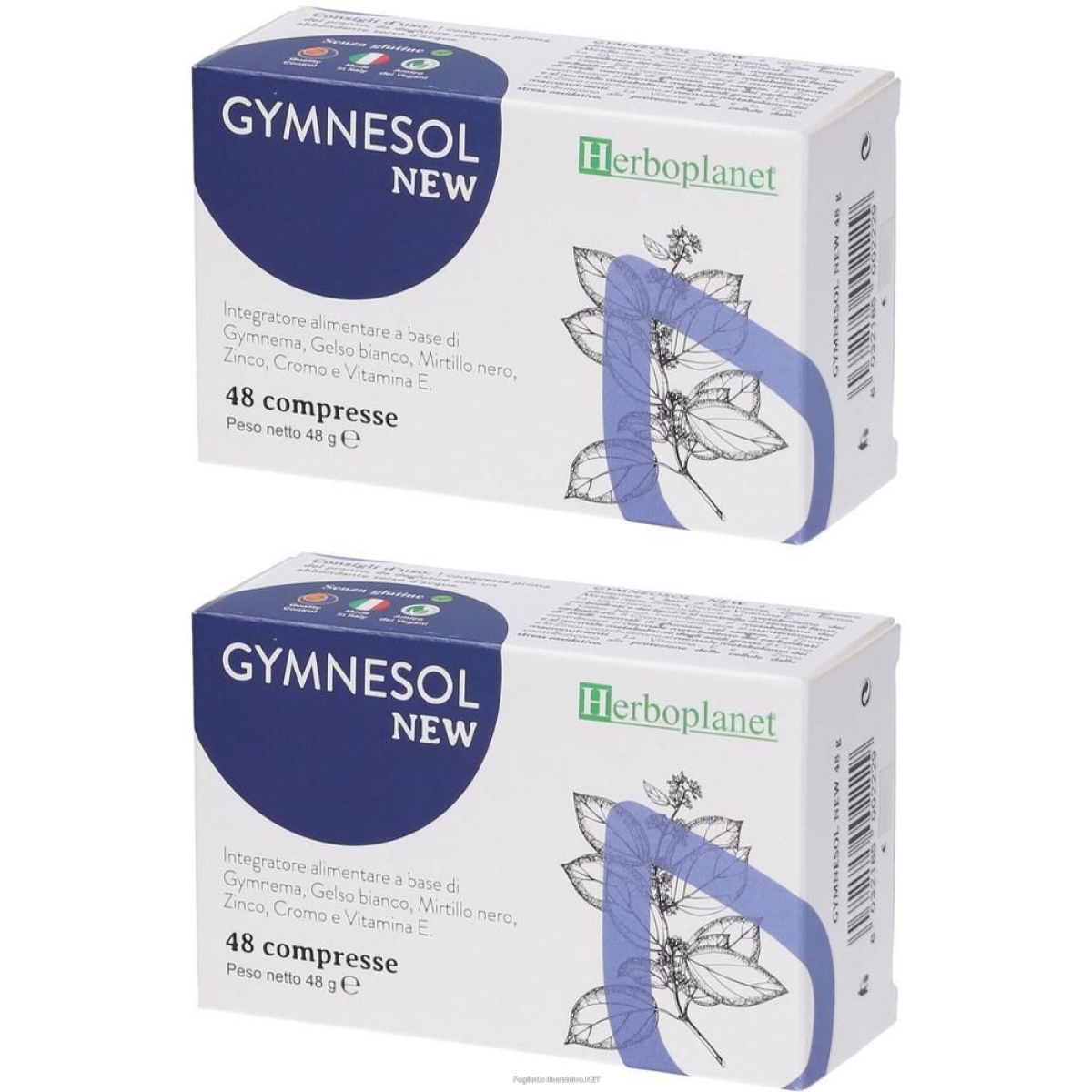Trova prezzi di herboplanet gymnesol new compresse 2x48 g e compra online