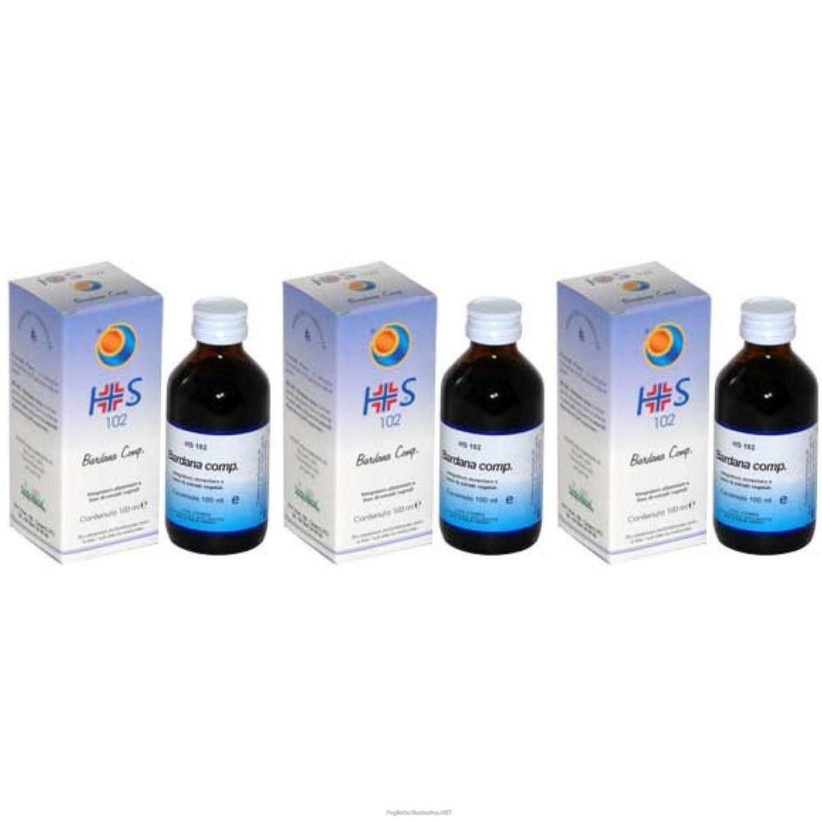 Trova prezzi di herboplanet hs102 bardana comp gocce orali 3x100 ml orali e compra online