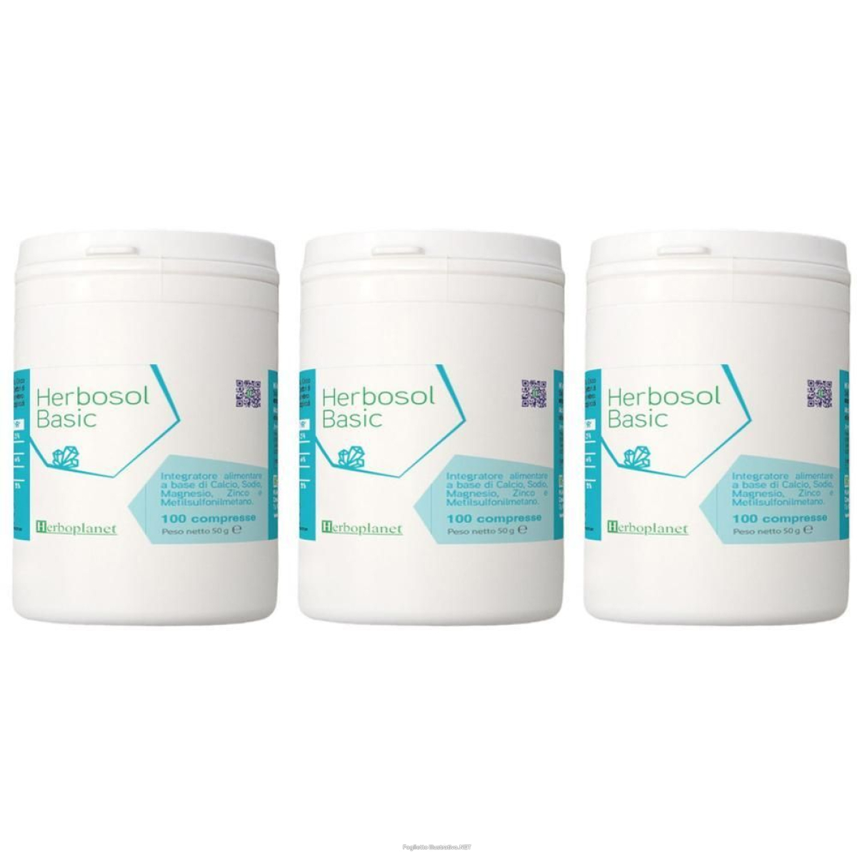 Trova prezzi di herbosol basic 100 compresse 3x50 g e compra online