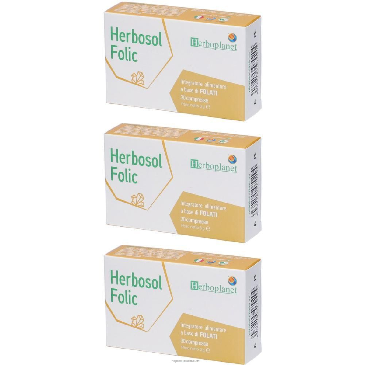 Trova prezzi di herbosol folic compresse 3x6 g e compra online
