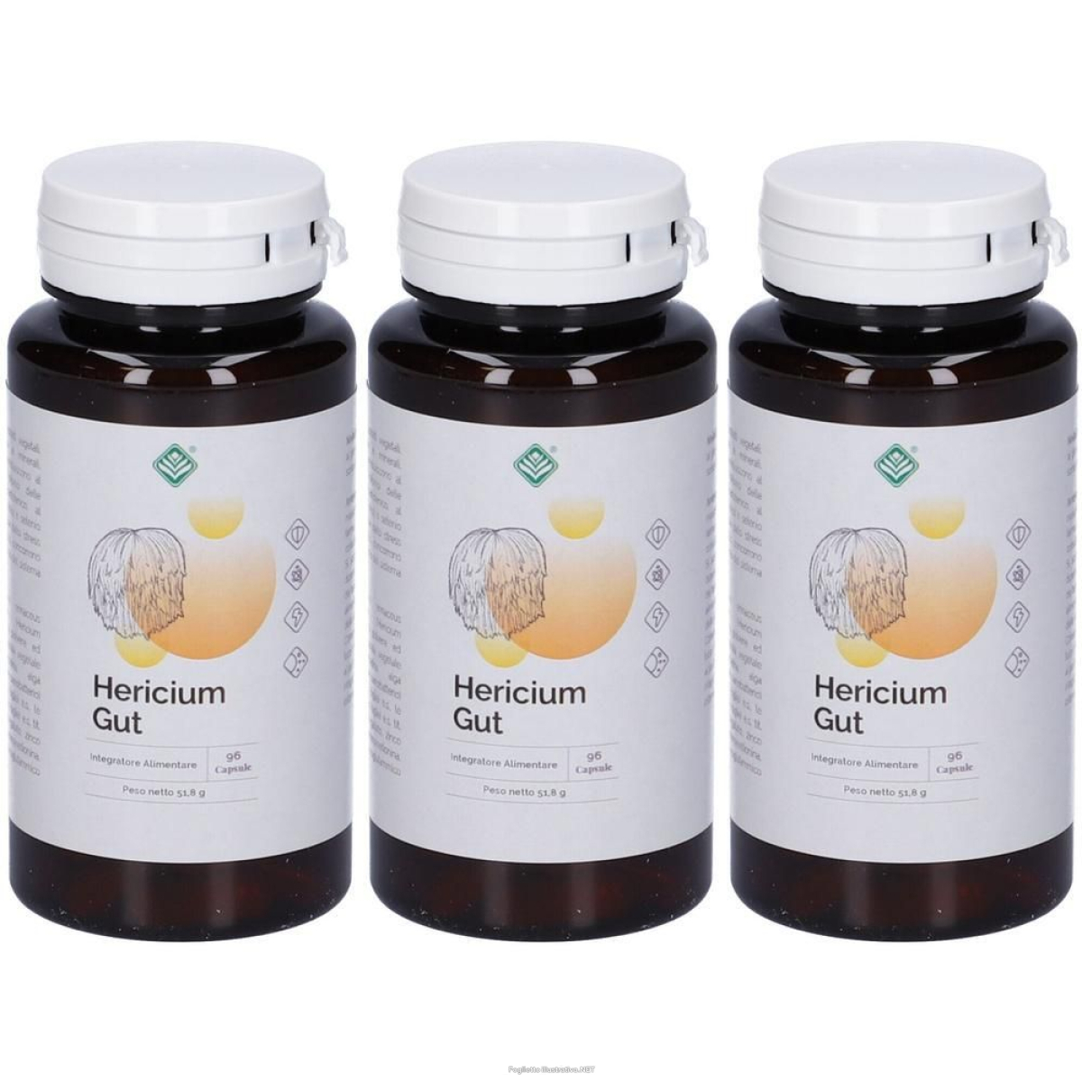 Trova prezzi di hericium gut 96 capsule 3x96 pz e compra online