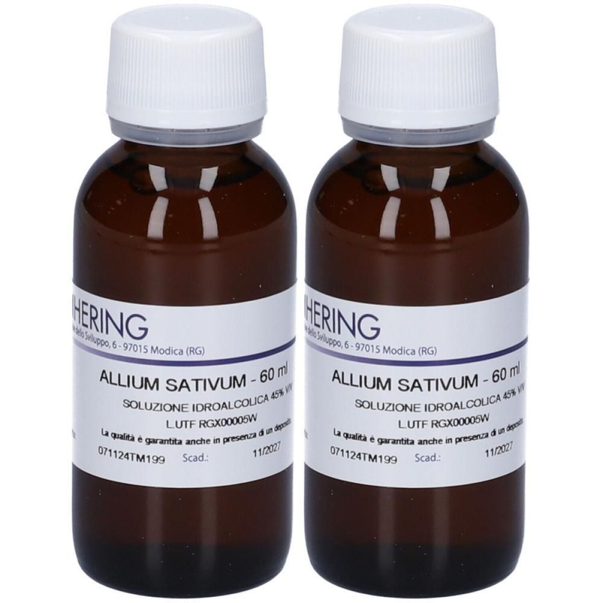 Trova prezzi di Hering allium sativum tintura madre 2x60 ml e compra online