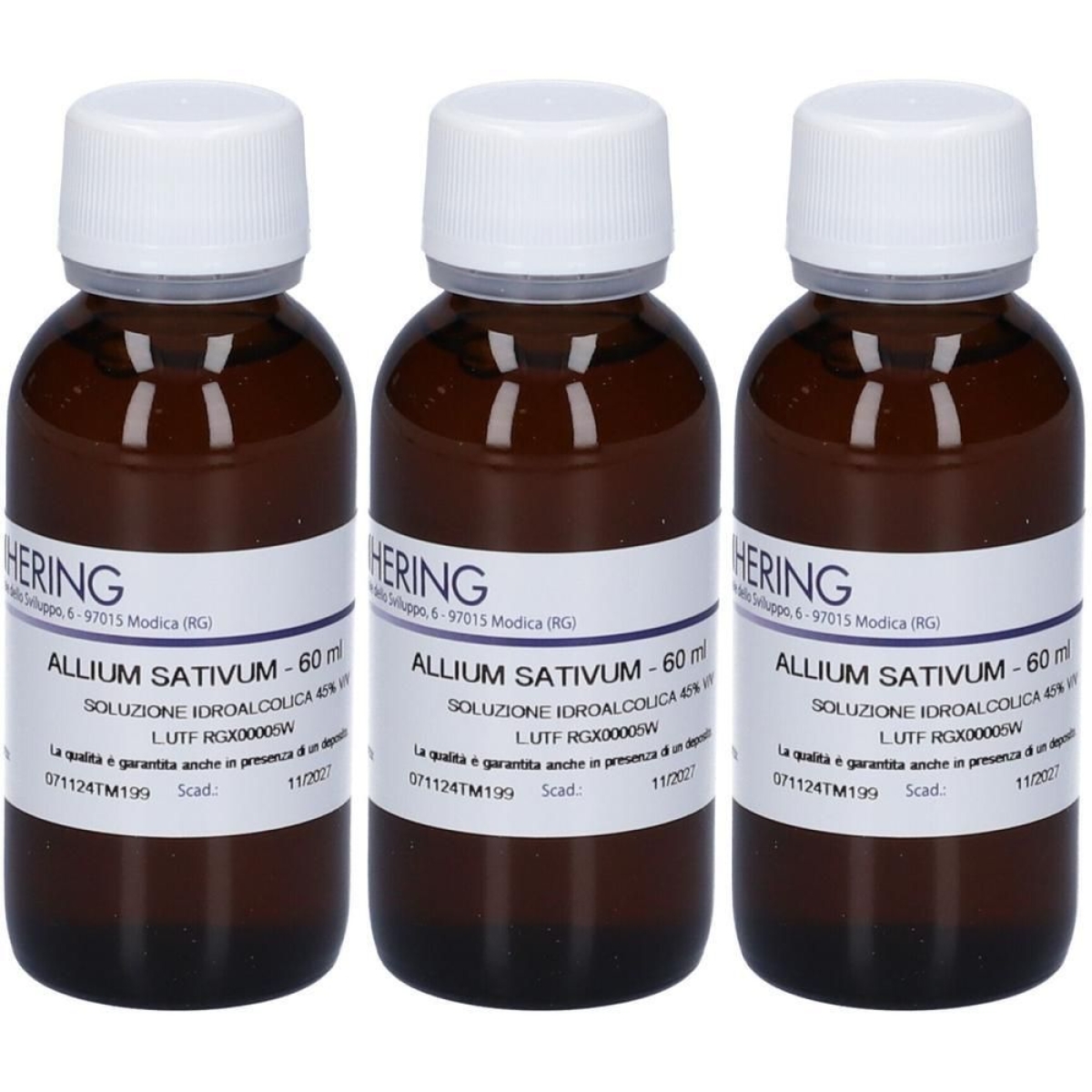 Trova prezzi di Hering allium sativum tintura madre 3x60 ml e compra online