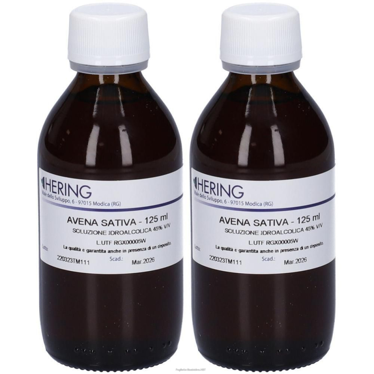 Trova prezzi di hering avena sativa tintura madre 2x125 ml soluzione orale e compra online
