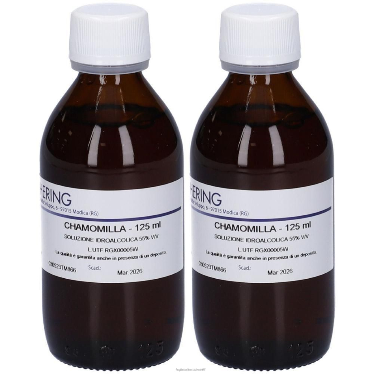 Trova prezzi di hering chamomilla vulgaris tintura madre 2x125 ml e compra online