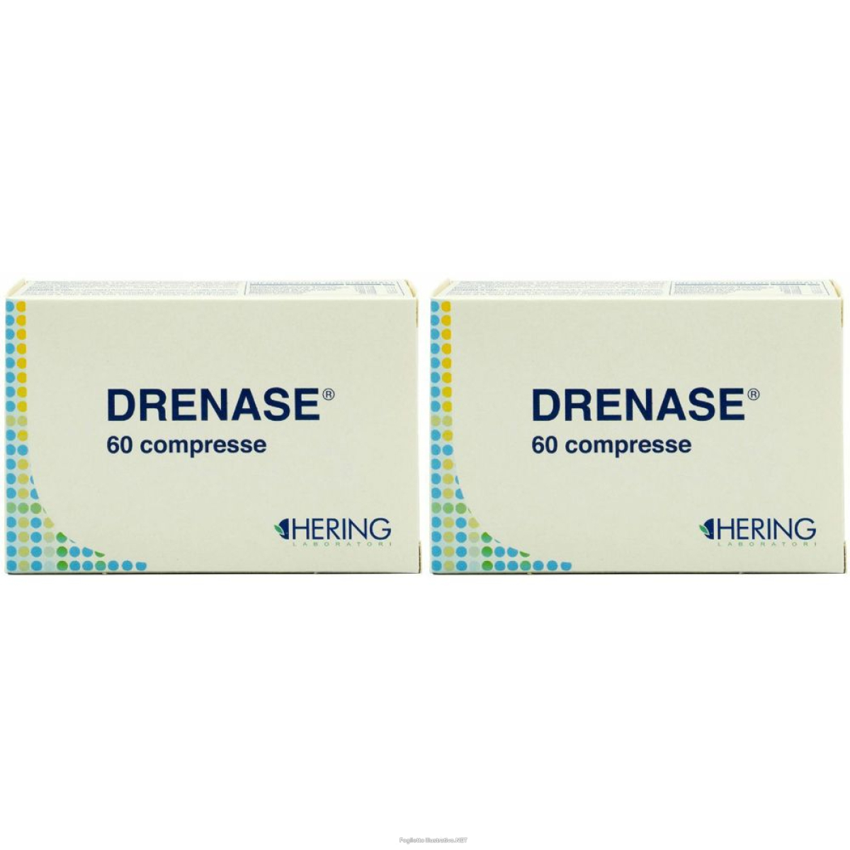 Trova prezzi di hering drenase® set da 2 2x60 pc compresse e compra online