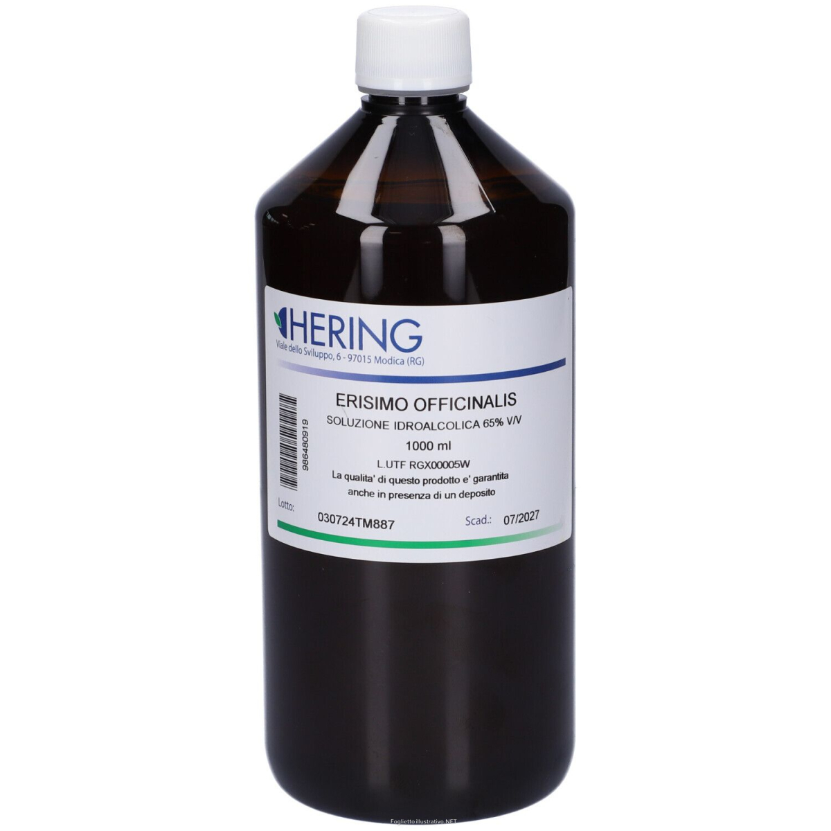 Trova prezzi di hering erysimum officinale tintura madre itro 1000 ml gocce orali e compra online