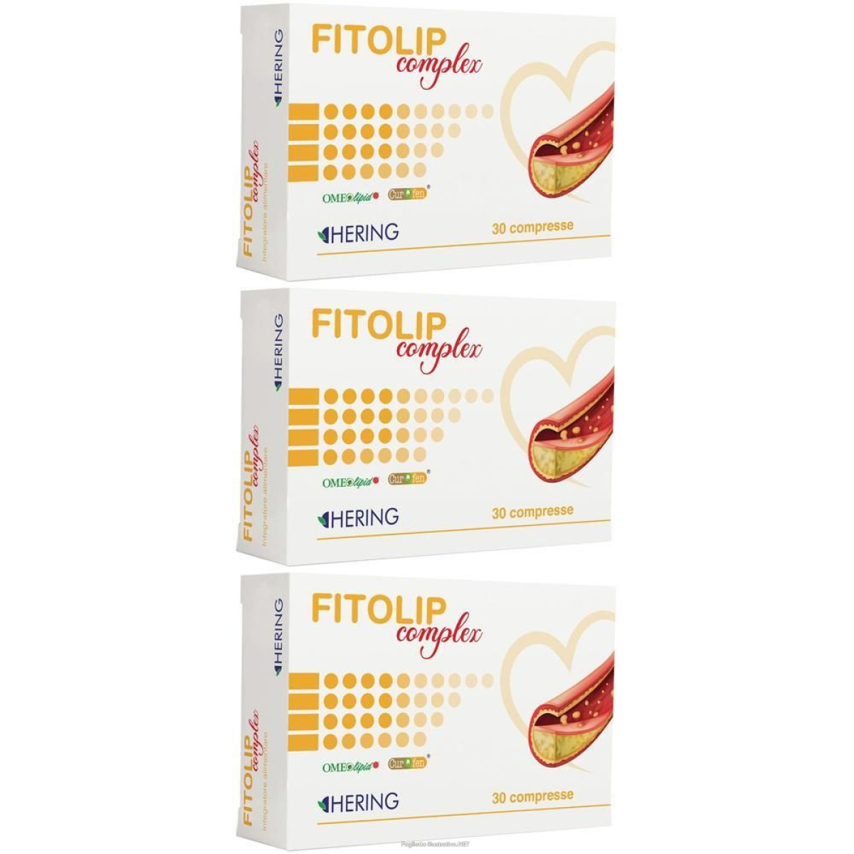 Trova prezzi di hering fitolip complex compresse 3x30 g e compra online