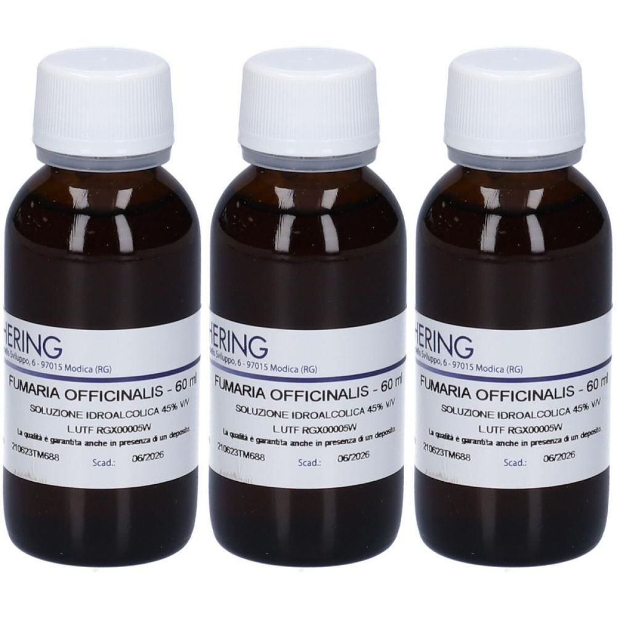 Trova prezzi di Hering fumaria officinalis tintura madre 3x60 ml e compra online