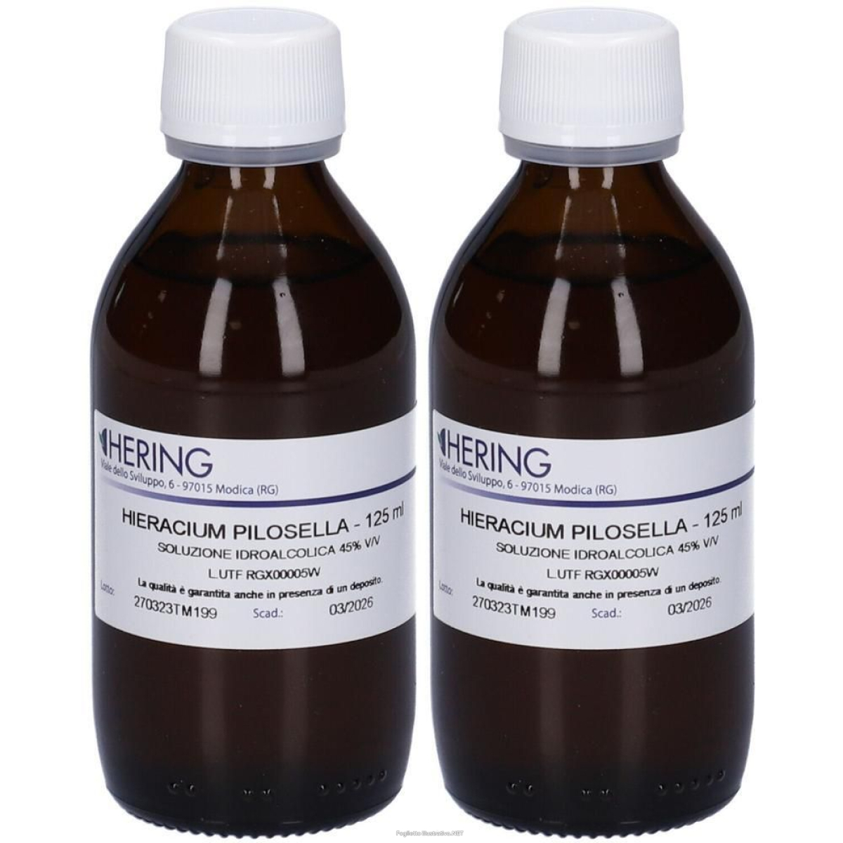 Trova prezzi di hering hieracium pilosella tintura madre 2x125 ml e compra online
