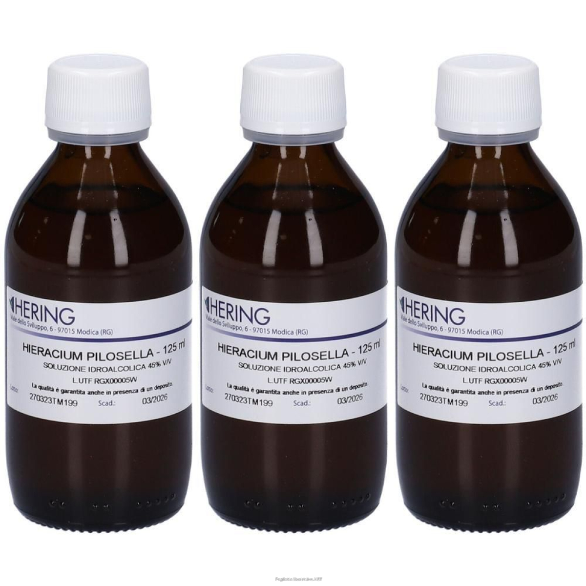 Trova prezzi di hering hieracium pilosella tintura madre 3x125 ml e compra online