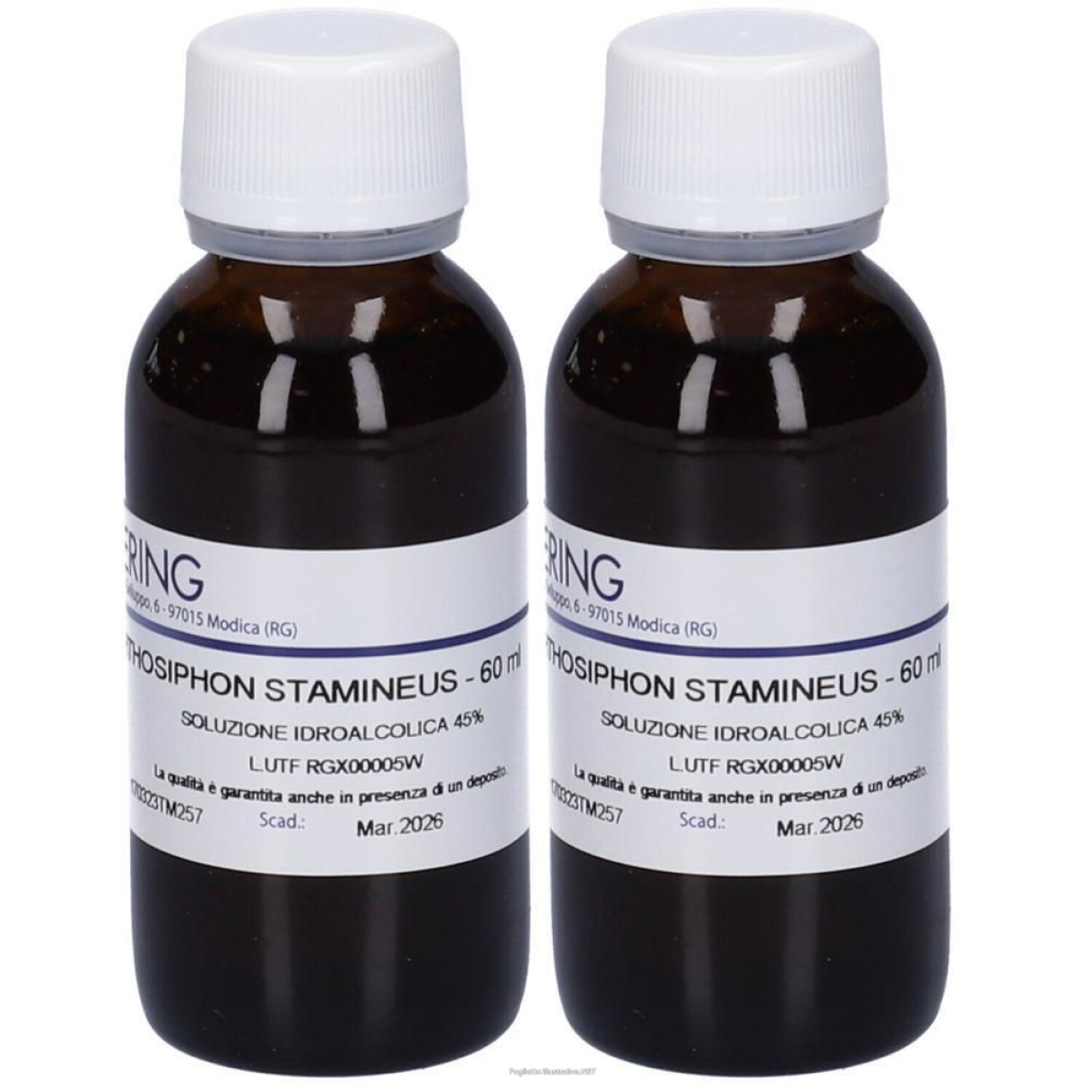 Trova prezzi di hering orthosiphon tintura madre 2x60 ml e compra online