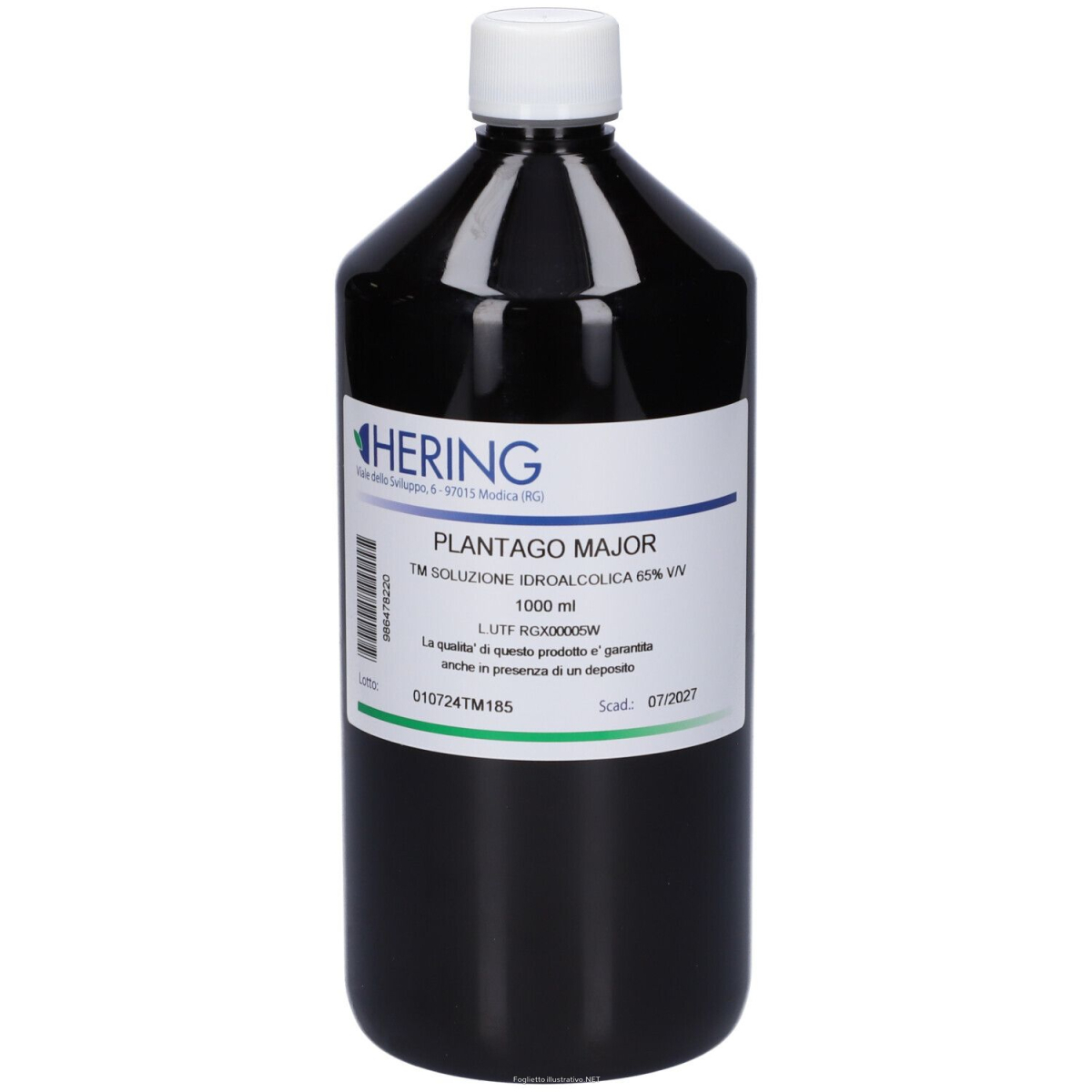 Trova prezzi di hering plantago major tintura madre itro 1000 ml gocce orali e compra online