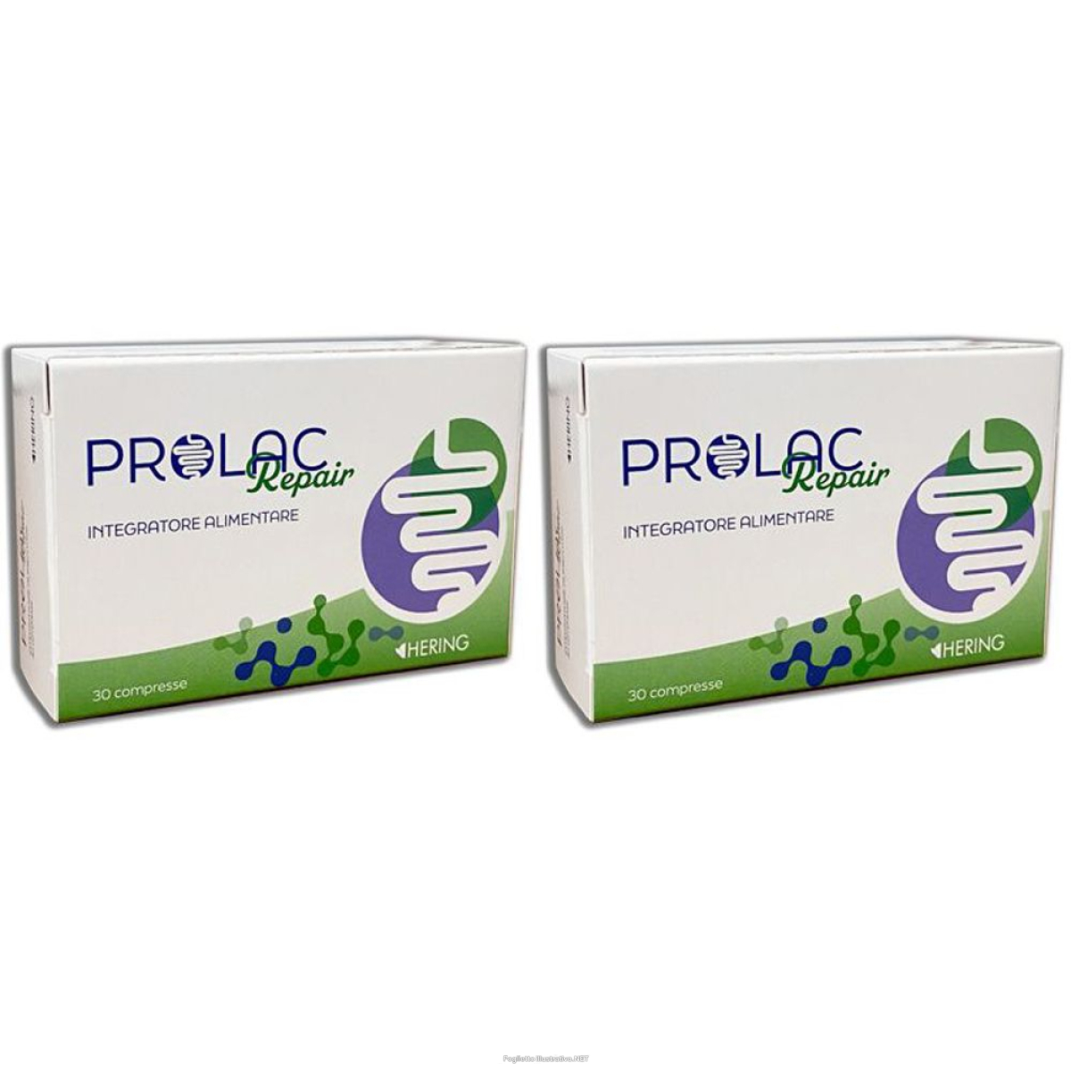 Trova prezzi di hering prolac repair compresse set da 2 2x30 g e compra online