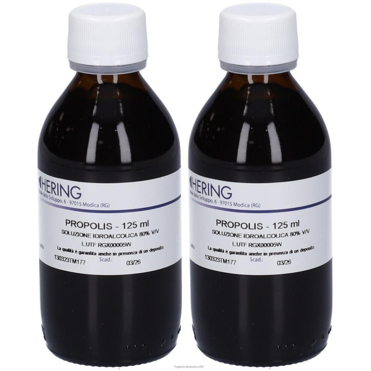 Trova prezzi di hering propolis tintura madre 2x125 ml e compra online