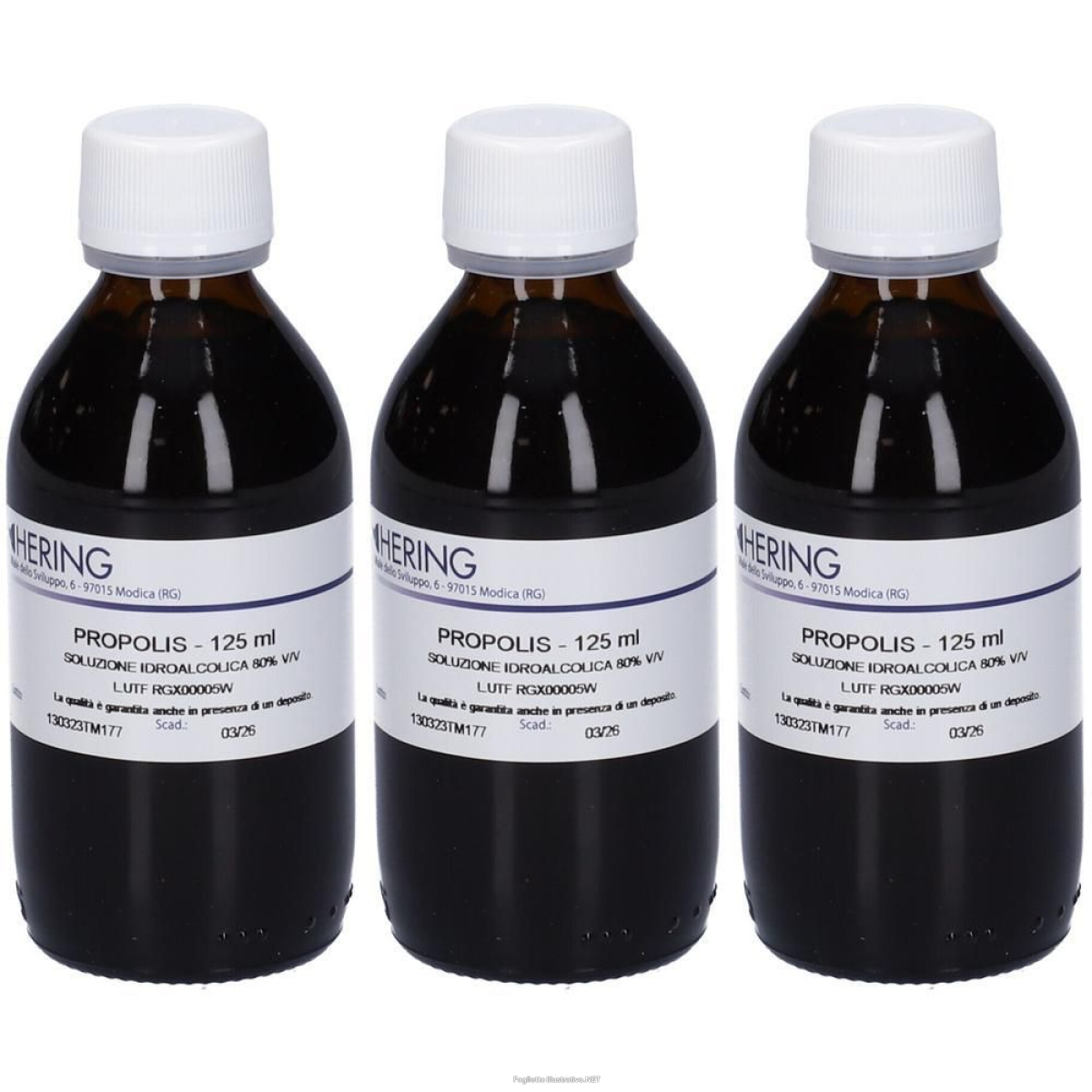 Trova prezzi di hering propolis tintura madre 3x125 ml e compra online