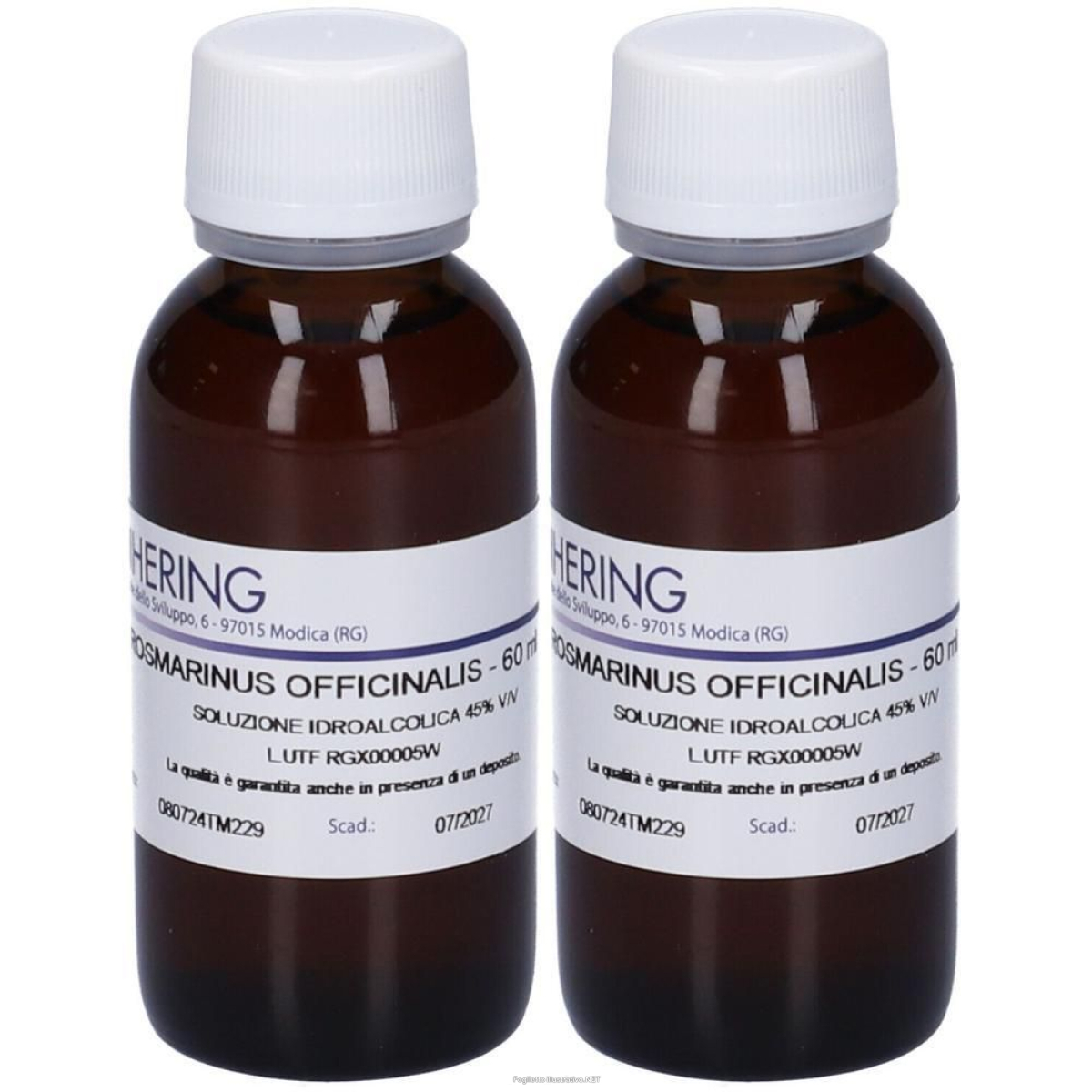 Trova prezzi di hering rosmarinus officinalis tintura madre 2x60 ml e compra online