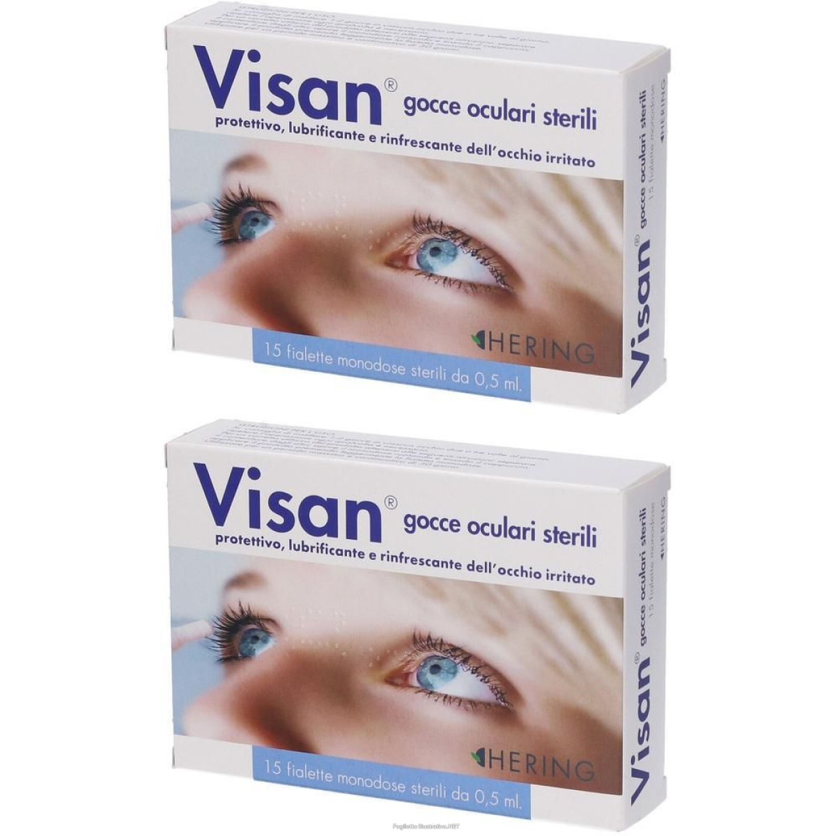 Trova prezzi di hering visan gocce oculari sterili in fialette 2x15x0,5 ml pipette mon e compra online