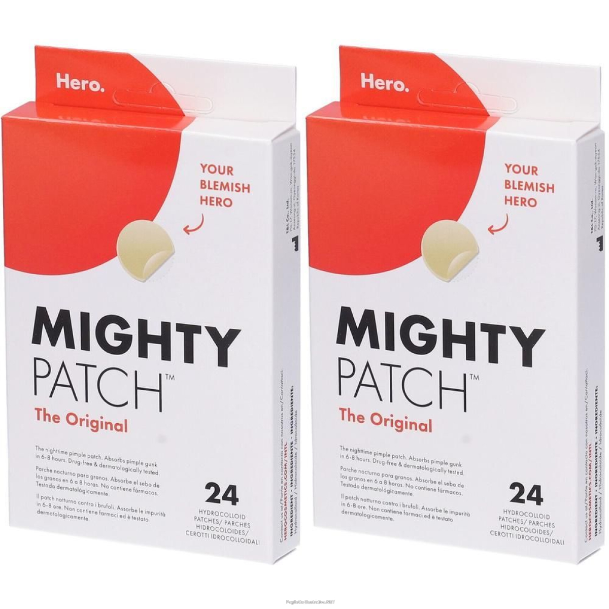 Trova prezzi di Hero Mighty Patch Brufoli Notte 2x24 St e compra online