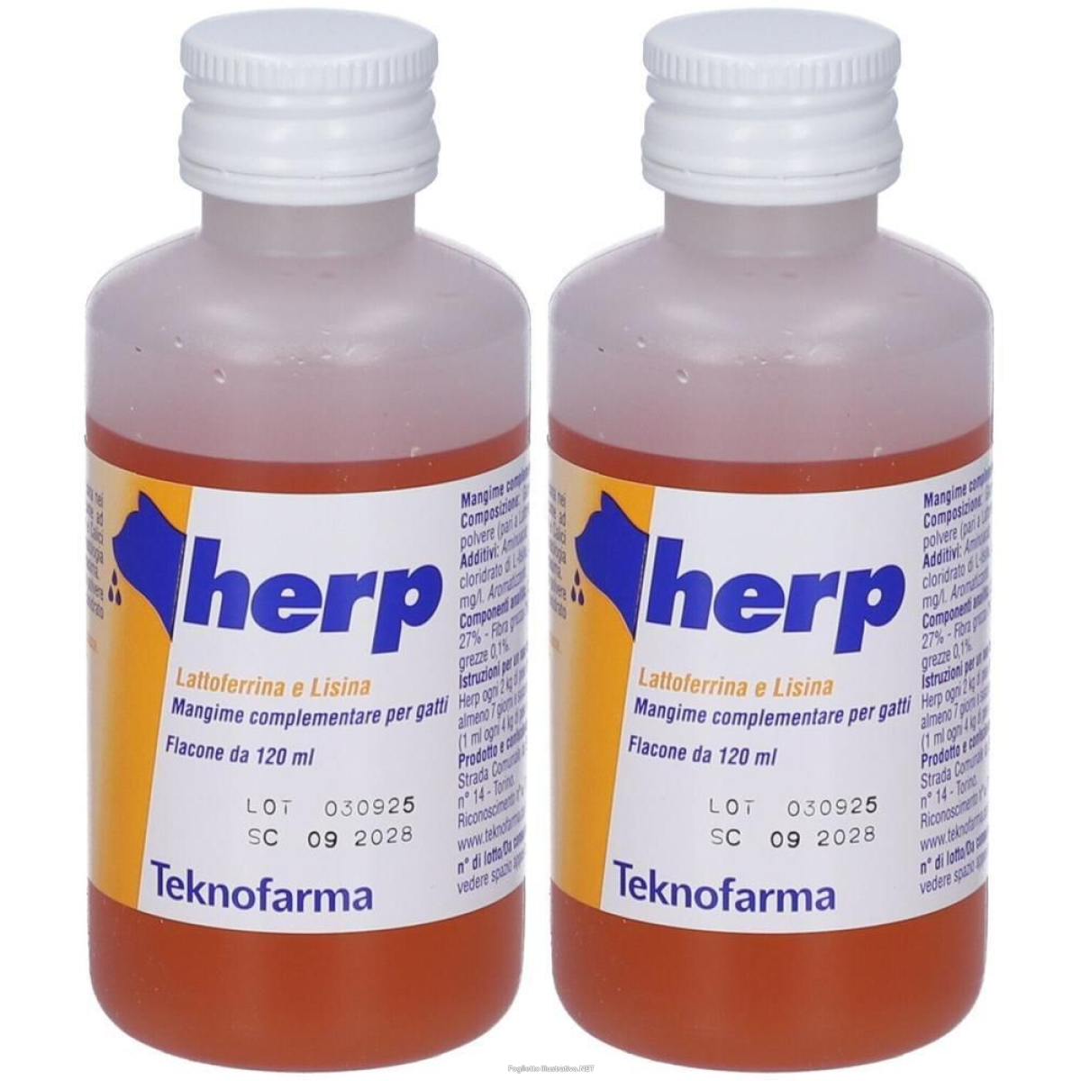 Trova prezzi di herp lattoferrina e lisina 2x120 ml soluzione orale e compra online