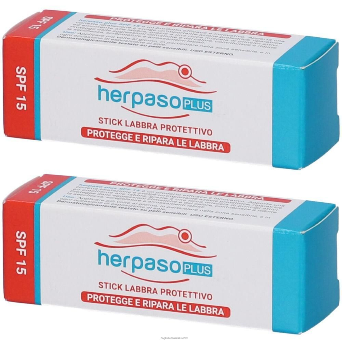 Trova prezzi di herpaso plus stick labbra protettivo 2x4,5 ml e compra online