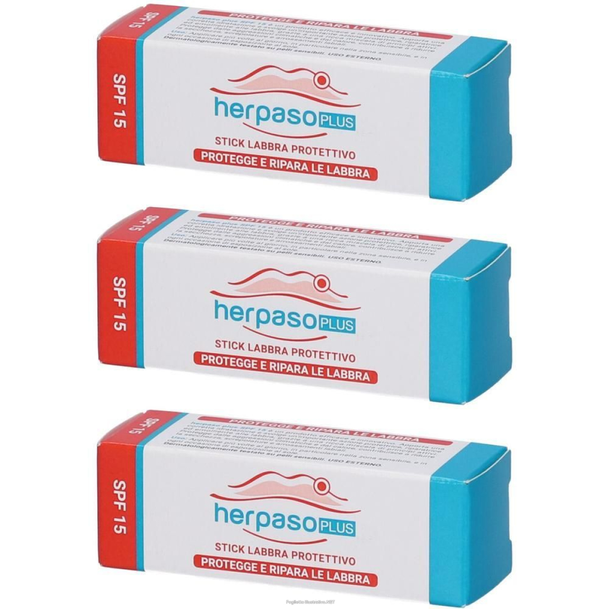 Trova prezzi di herpaso plus stick labbra protettivo 3x4,5 ml e compra online