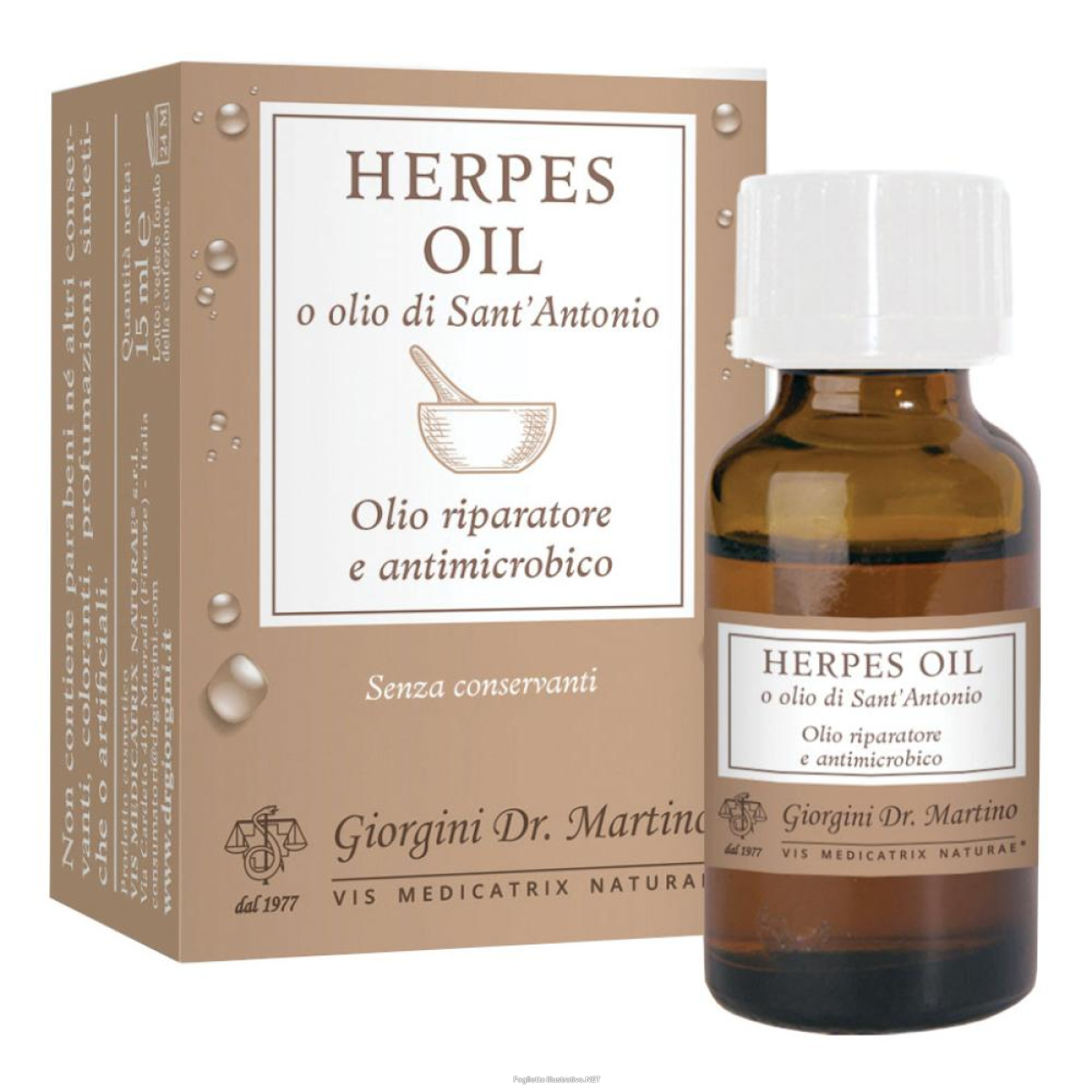 Trova prezzi di herpes oil olio di sant'antonio 15 ml e compra online
