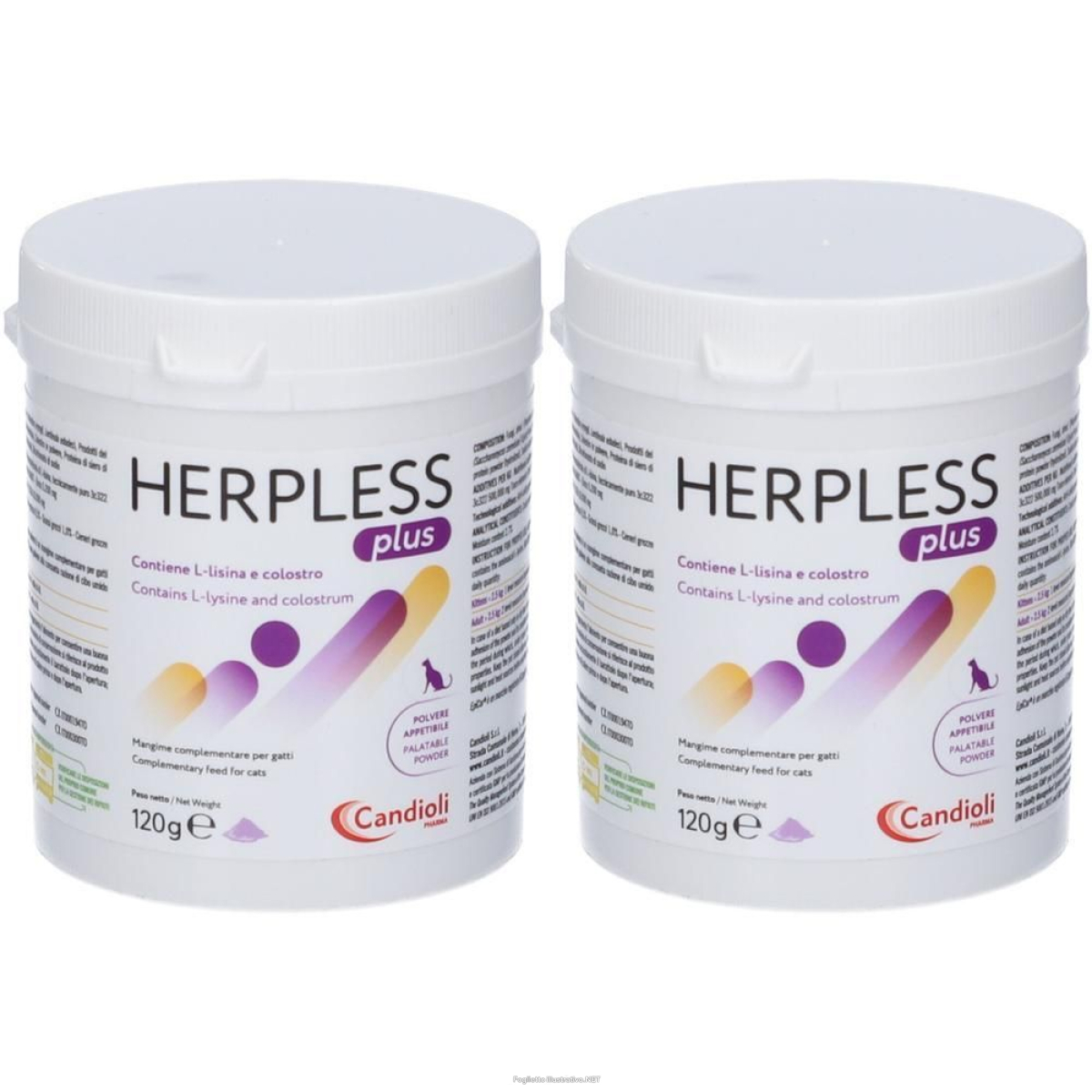 Trova prezzi di herpless plus polvere 120 g 2x120 g per soluzione orale e compra online