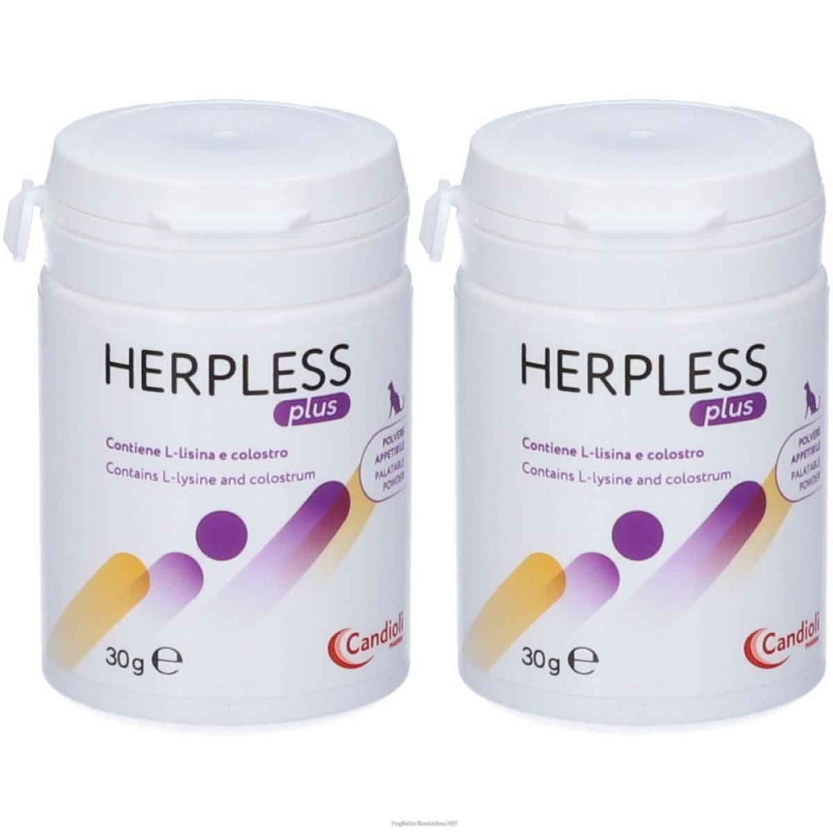 Trova prezzi di herpless plus polvere 30 g 2x30 g per soluzione orale e compra online