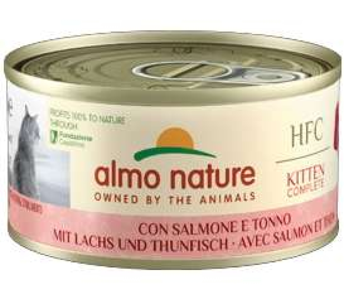 Trova prezzi di Hfc complete salmone e tonno - alimento umido completo per gatti kitten 70 gr e compra online
