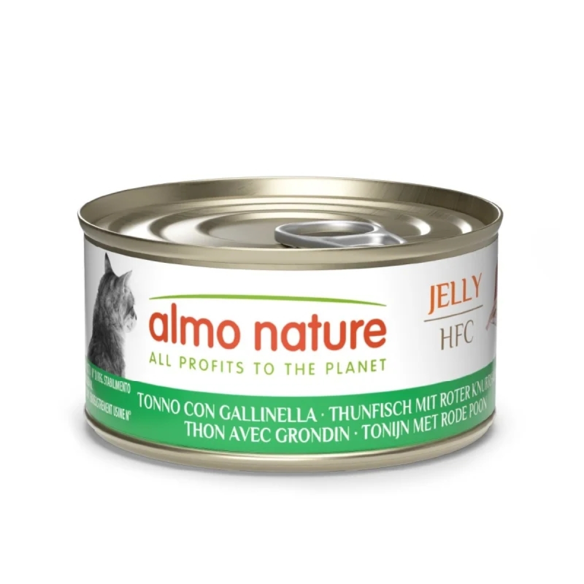 Trova prezzi di Hfc jelly tonno con gallinella - alimento complementare per gatti adulti 70 gr e compra online