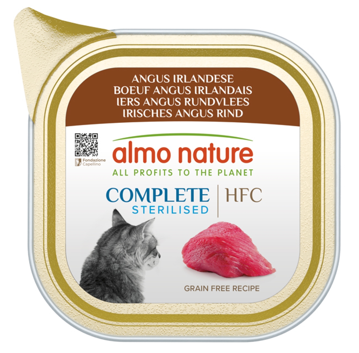 Trova prezzi di Hfc sterilised complete angus irlandese - alimento completo per gatti sterilizzati 85 gr e compra online