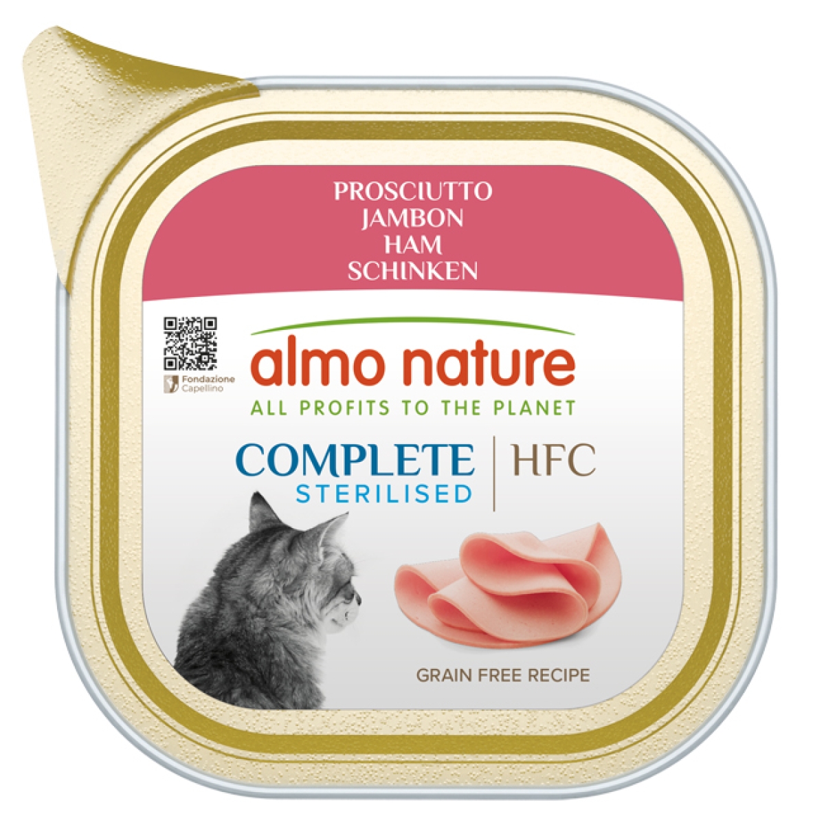 Trova prezzi di Hfc sterilised complete prosciutto - alimento completo umido per gatti sterilizzati 85 gr e compra online