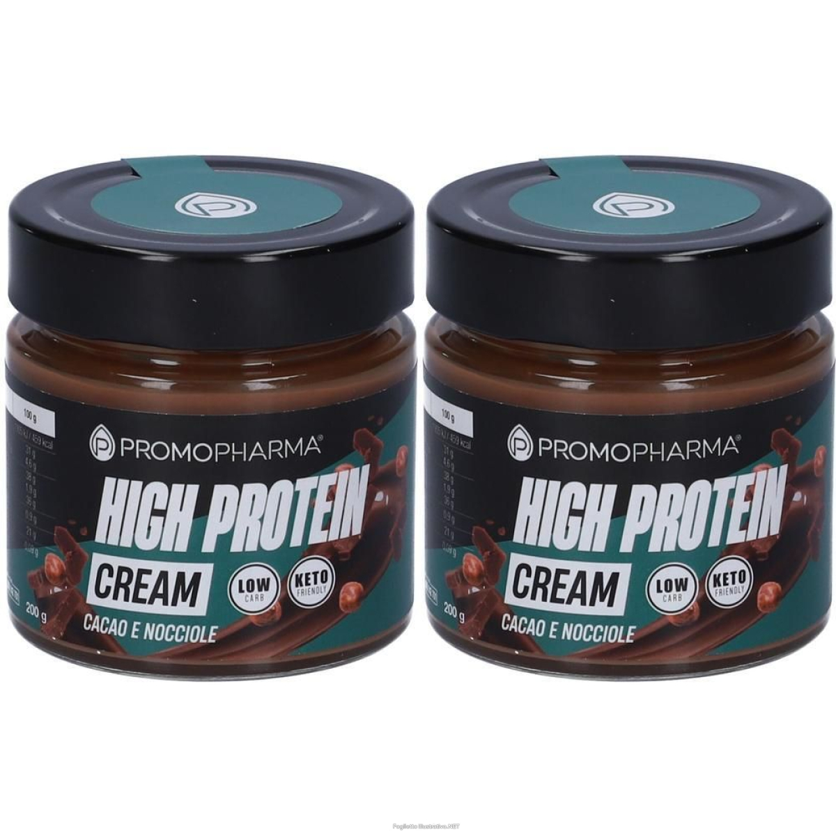 Trova prezzi di high protein crema cacao e nocciole 2x200 g e compra online