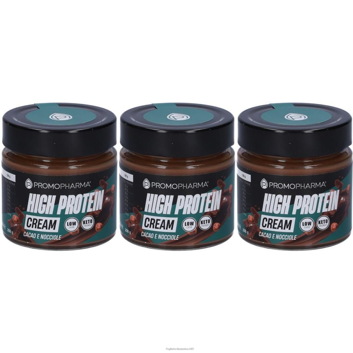 Trova prezzi di high protein crema cacao e nocciole 3x200 g e compra online