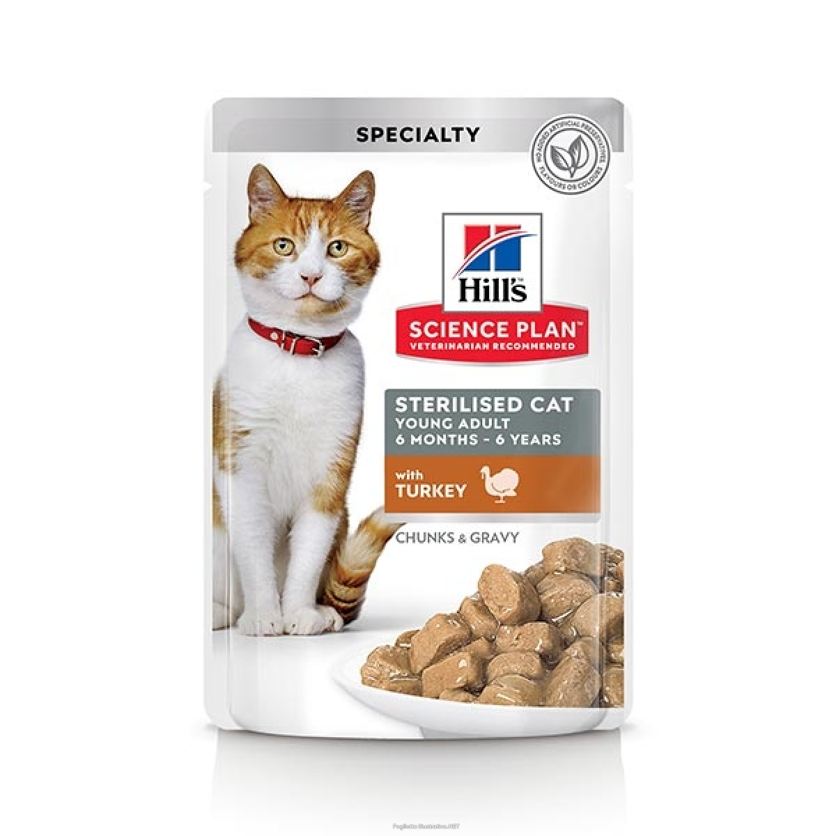 Trova prezzi di hill's gatto science speciality sterilised gravy (in salsa) young adult tacchino 85gr (bustina) e compra online