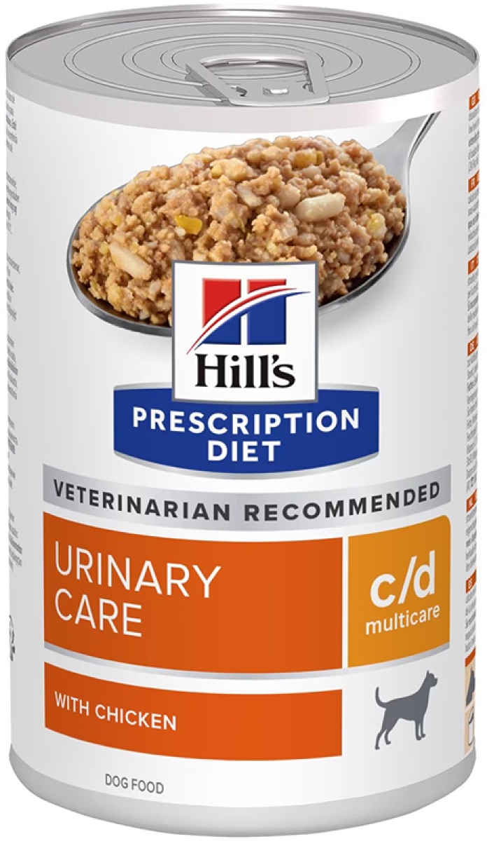 Trova prezzi di Hill's prescription diet c/d multicare urinary care cibo umido con pollo cani adulti barattolo 370g 3148 e compra online
