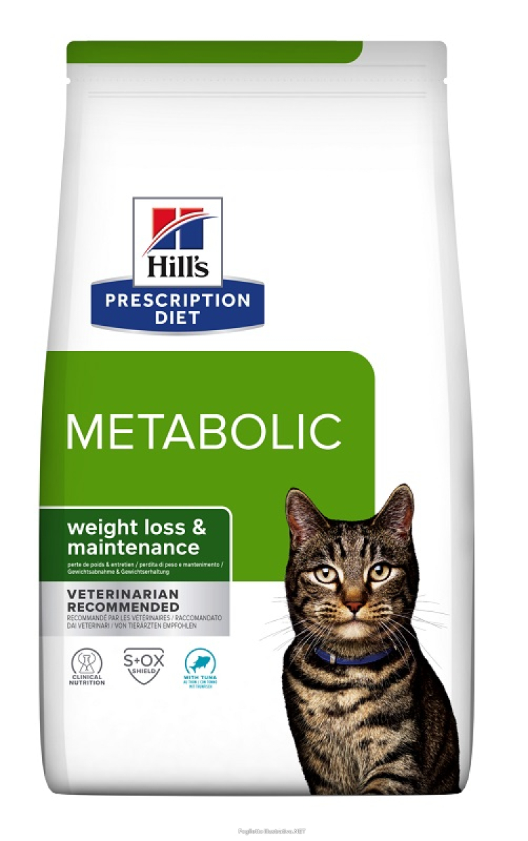 Trova prezzi di hill's prescription diet metabolic crocchette tonno per gatti sacco 1,5kg 3148 e compra online
