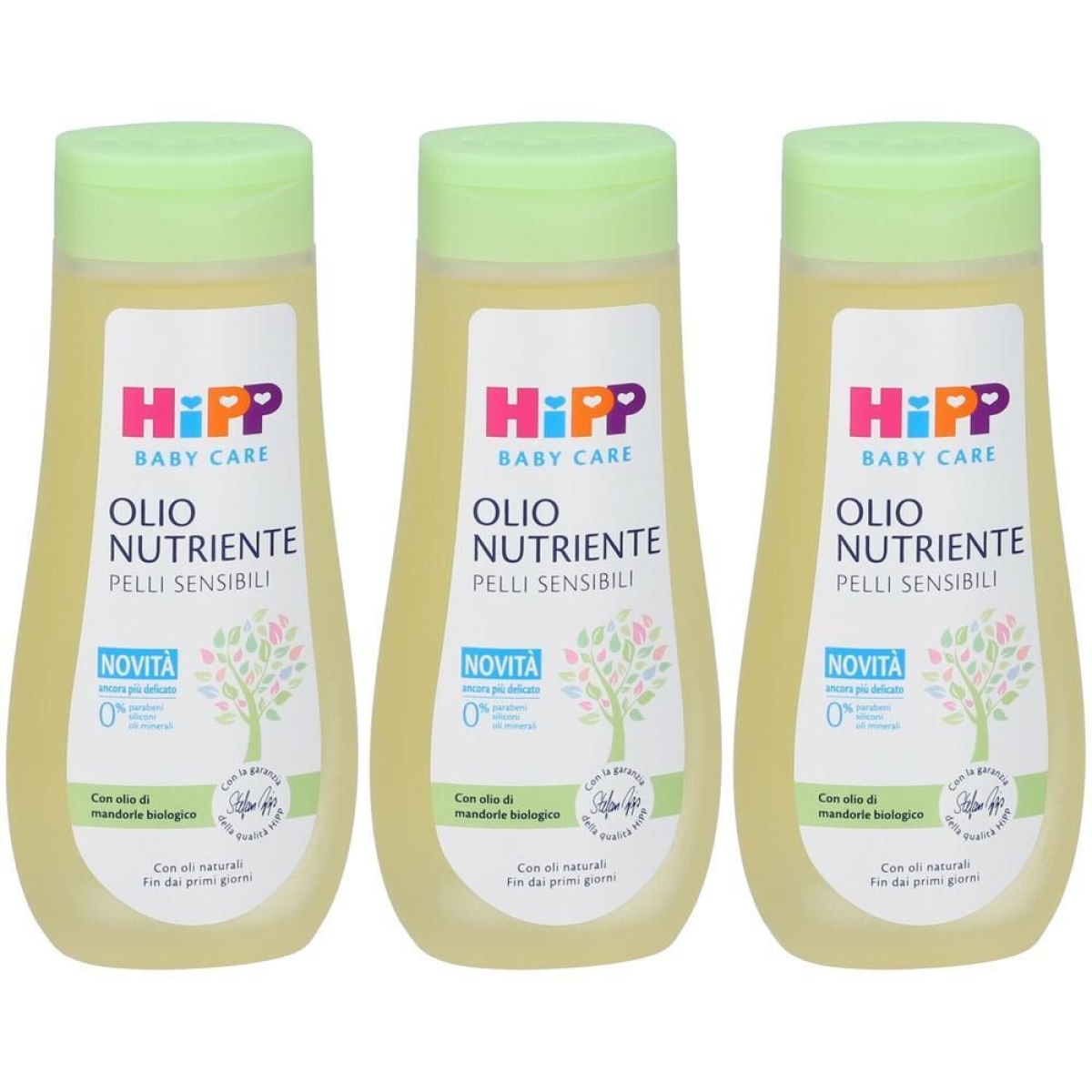 Trova prezzi di Hipp baby care olio nutriente 3x200 ml e compra online