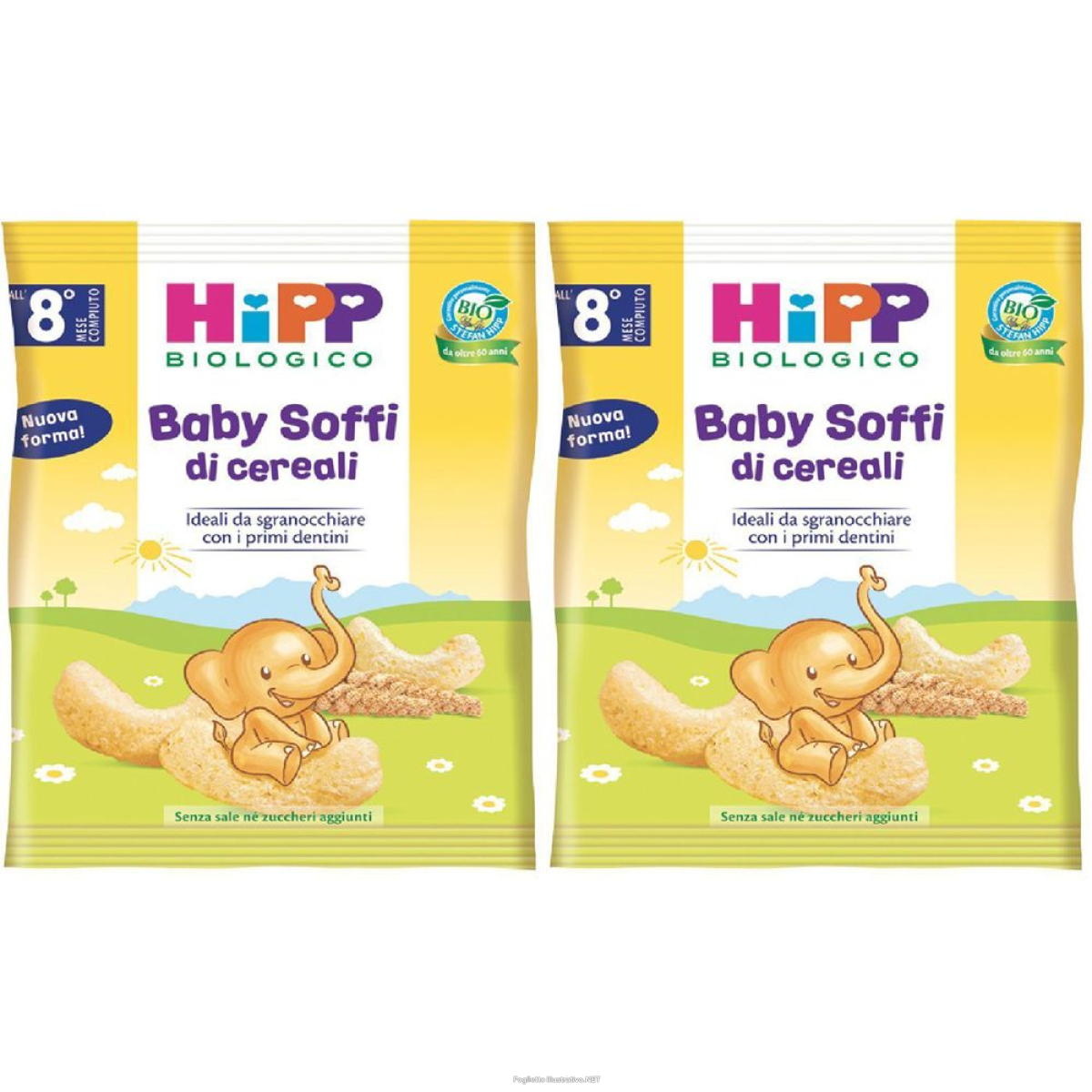Trova prezzi di hipp baby soffi di cereali set da 2 2x30 g snack e compra online