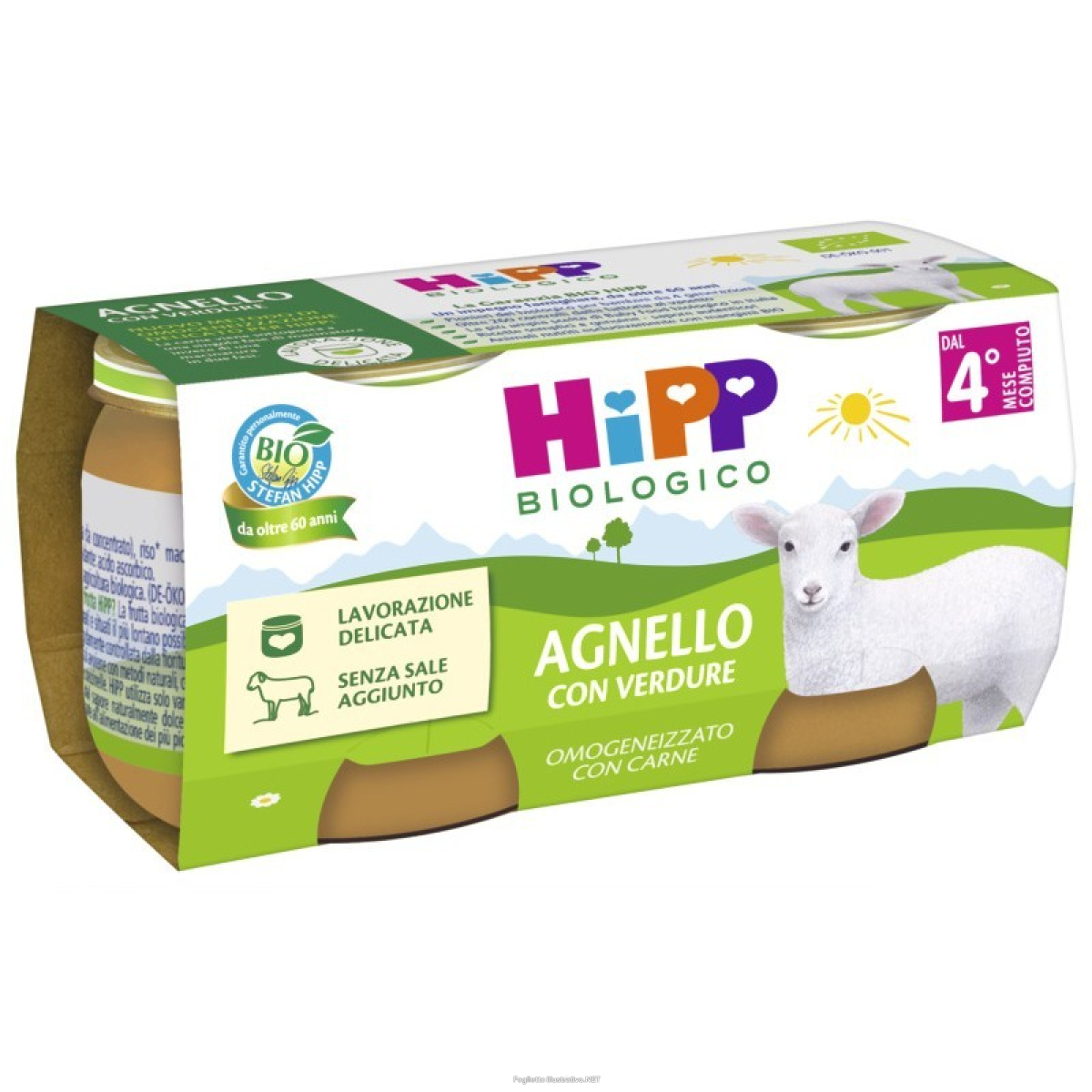 Trova prezzi di hipp bio omogeneizzato agnello con verdure 2 pezzi da 80 g e compra online