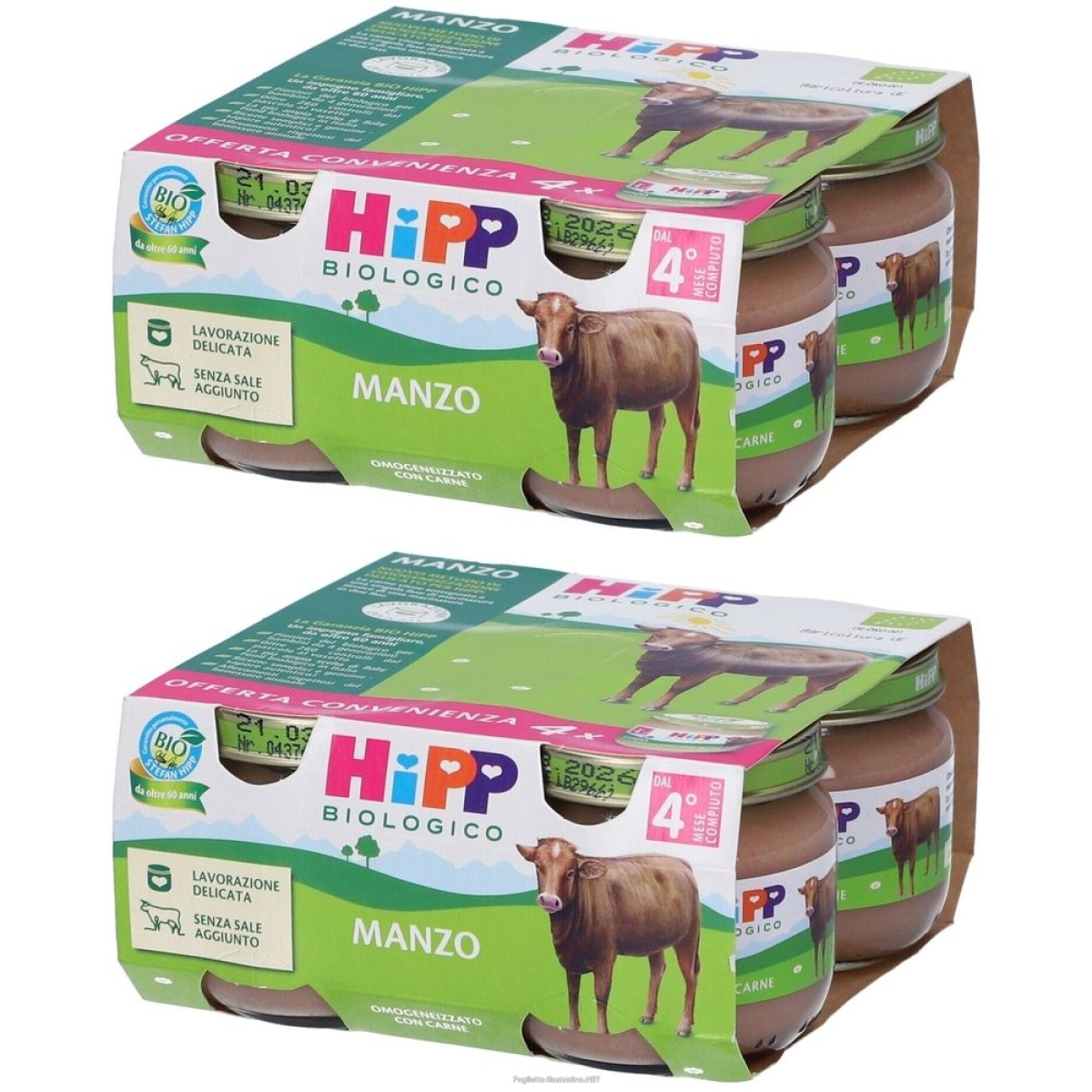 Trova prezzi di hipp bio omogeneizzato manzo set da 2 2x320 g e compra online