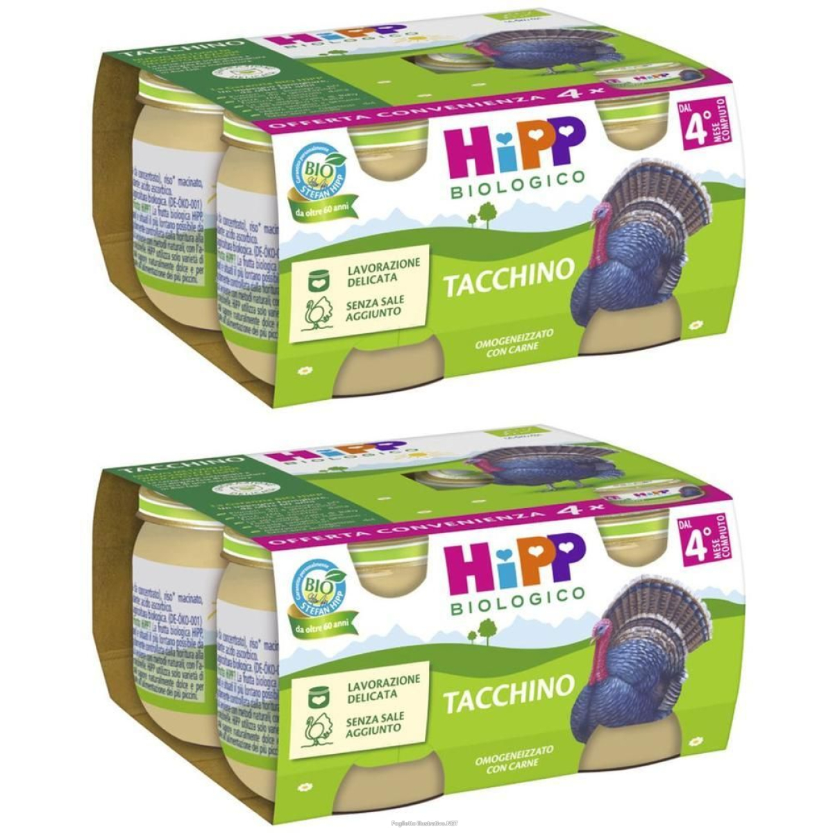 Trova prezzi di hipp bio omogeneizzato tacchino 320 g e compra online