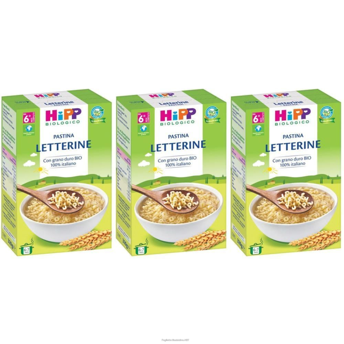 Trova prezzi di hipp bio pastina letterine 3x320 g e compra online
