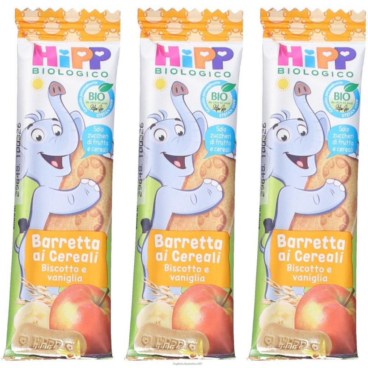 Trova prezzi di hipp biologico barretta ai cereali, mela, biscotto e vaniglia 3x20 g e compra online