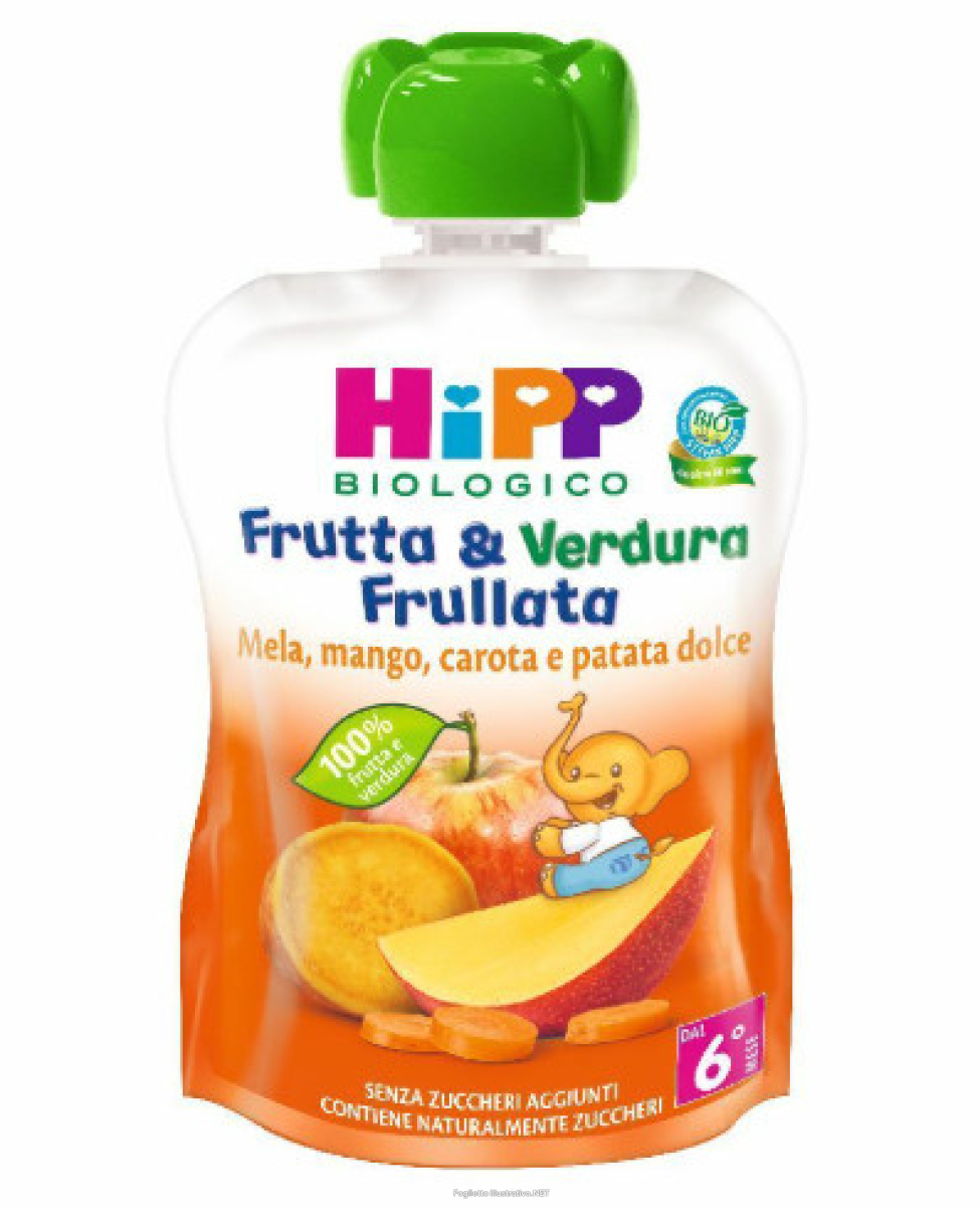 Trova prezzi di hipp biologico - frutta & verdura frullata  , mela carota mango e banana ( 6+ mesi ) e compra online