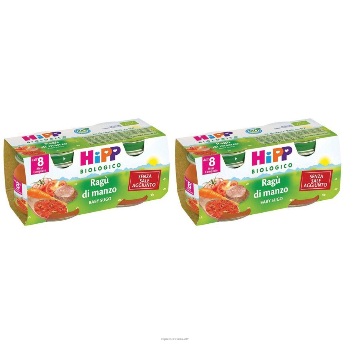 Trova prezzi di hipp biologico ragù di carne set da 2 2x2x80 g pappa e compra online